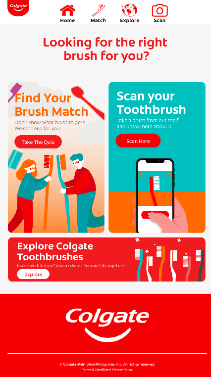 Colgate Interactive Tactical Bin